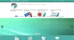 Desktop Screenshot of md-consulting.de